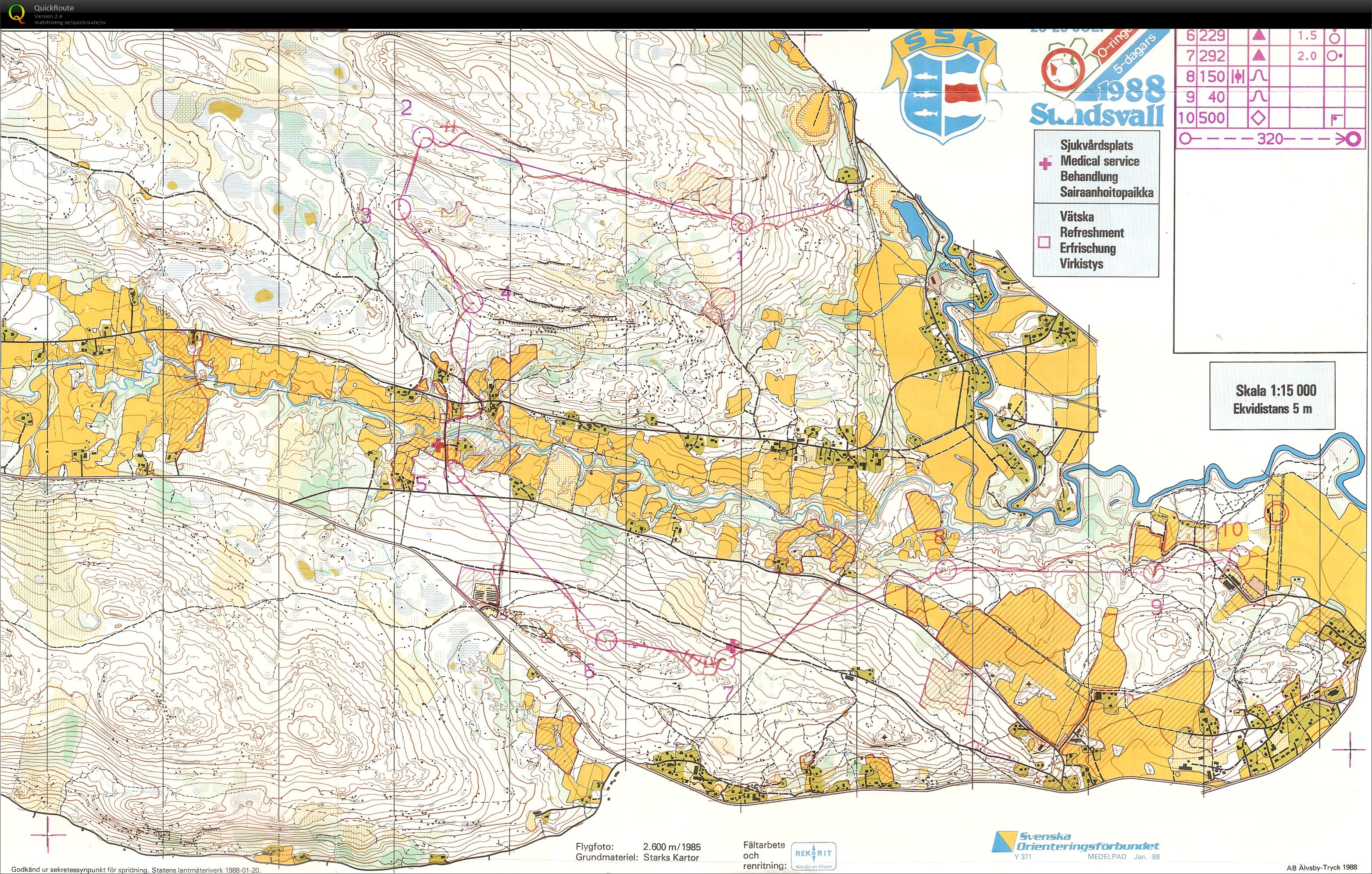 O-Ringen 5-dagars E5 (1988-07-29)