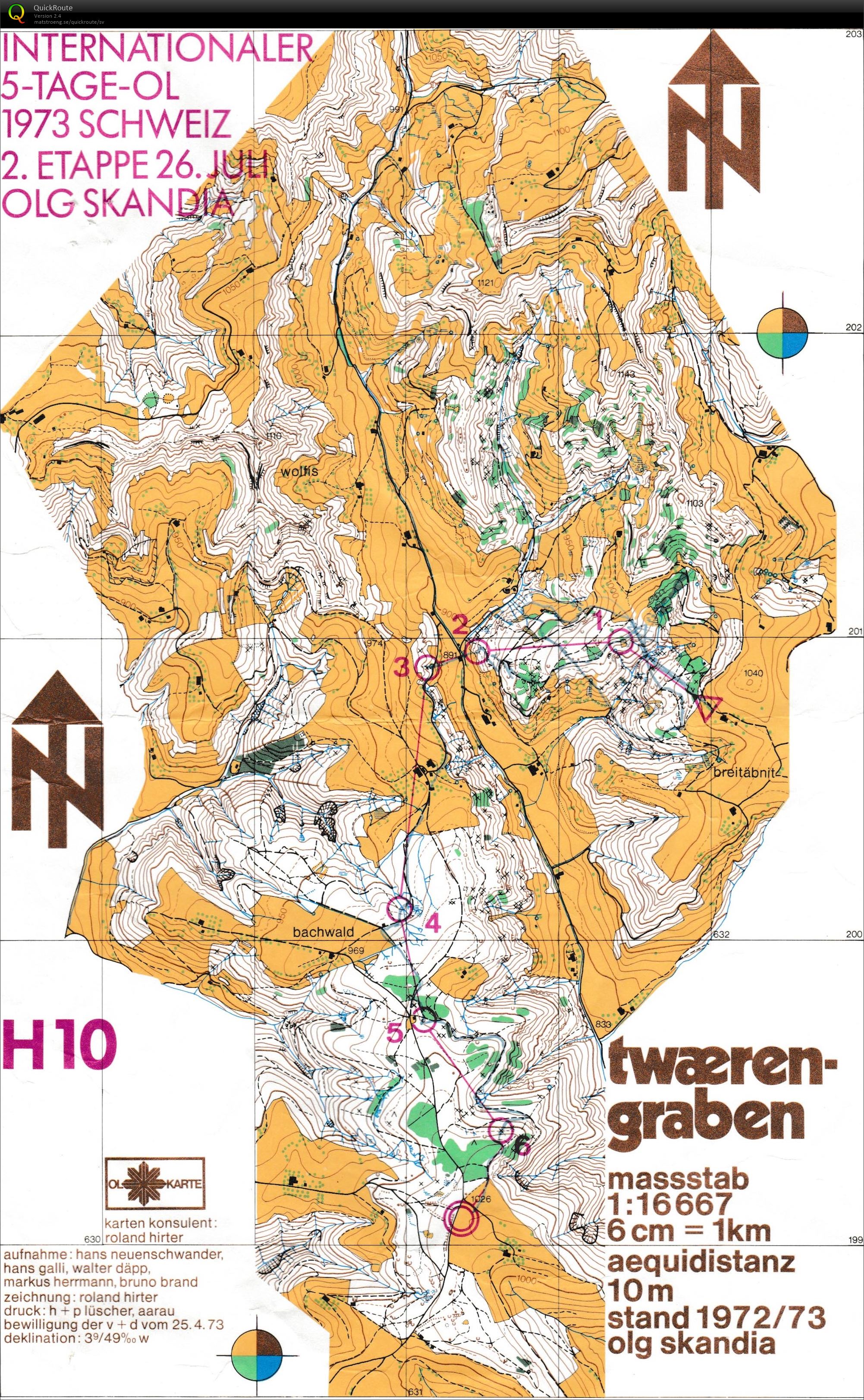5-Tage-OL E2 (26.07.1973)