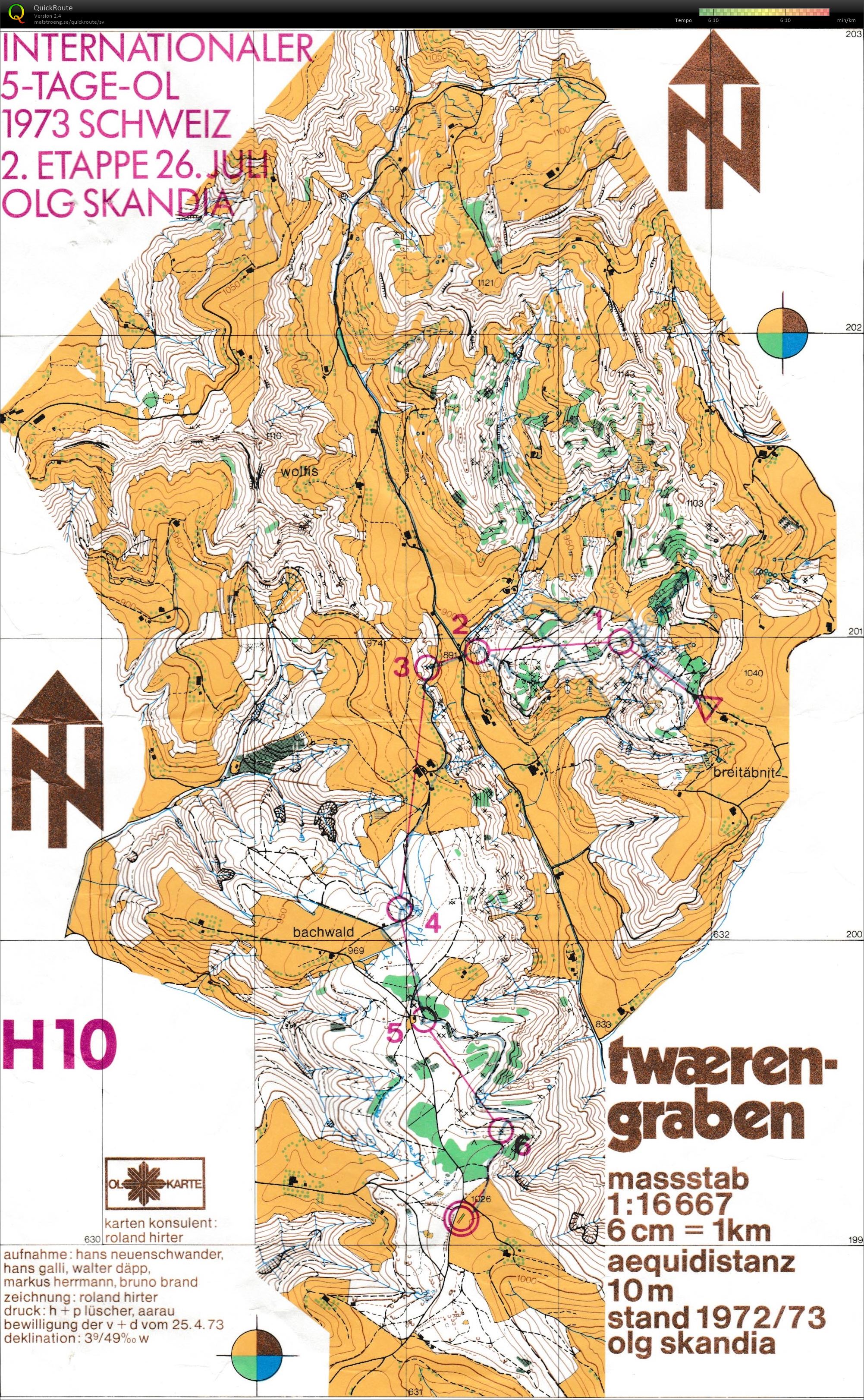 5-Tage-OL E2 (26.07.1973)