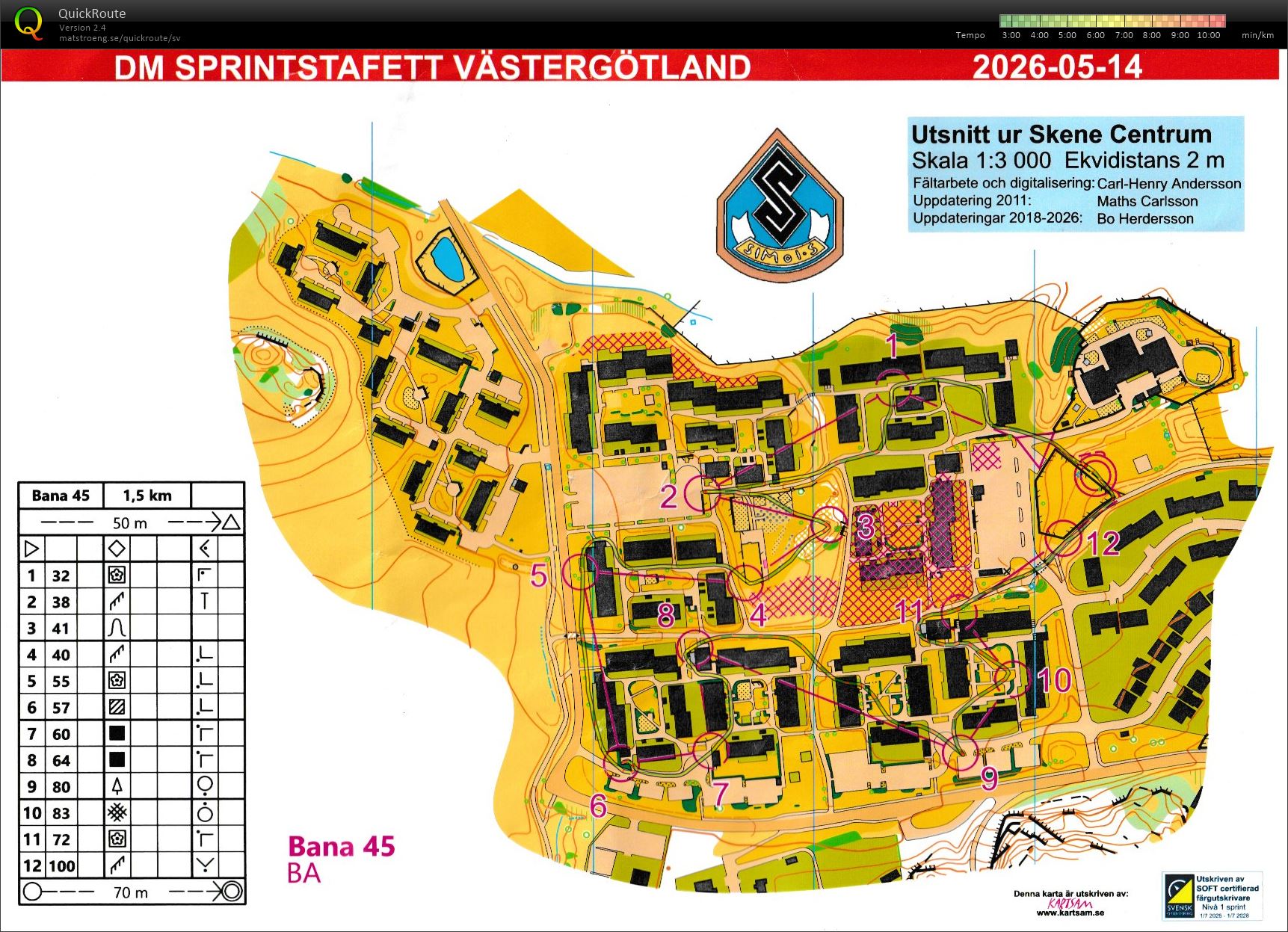 DM Sprintstafett 3 (2026-05-14)