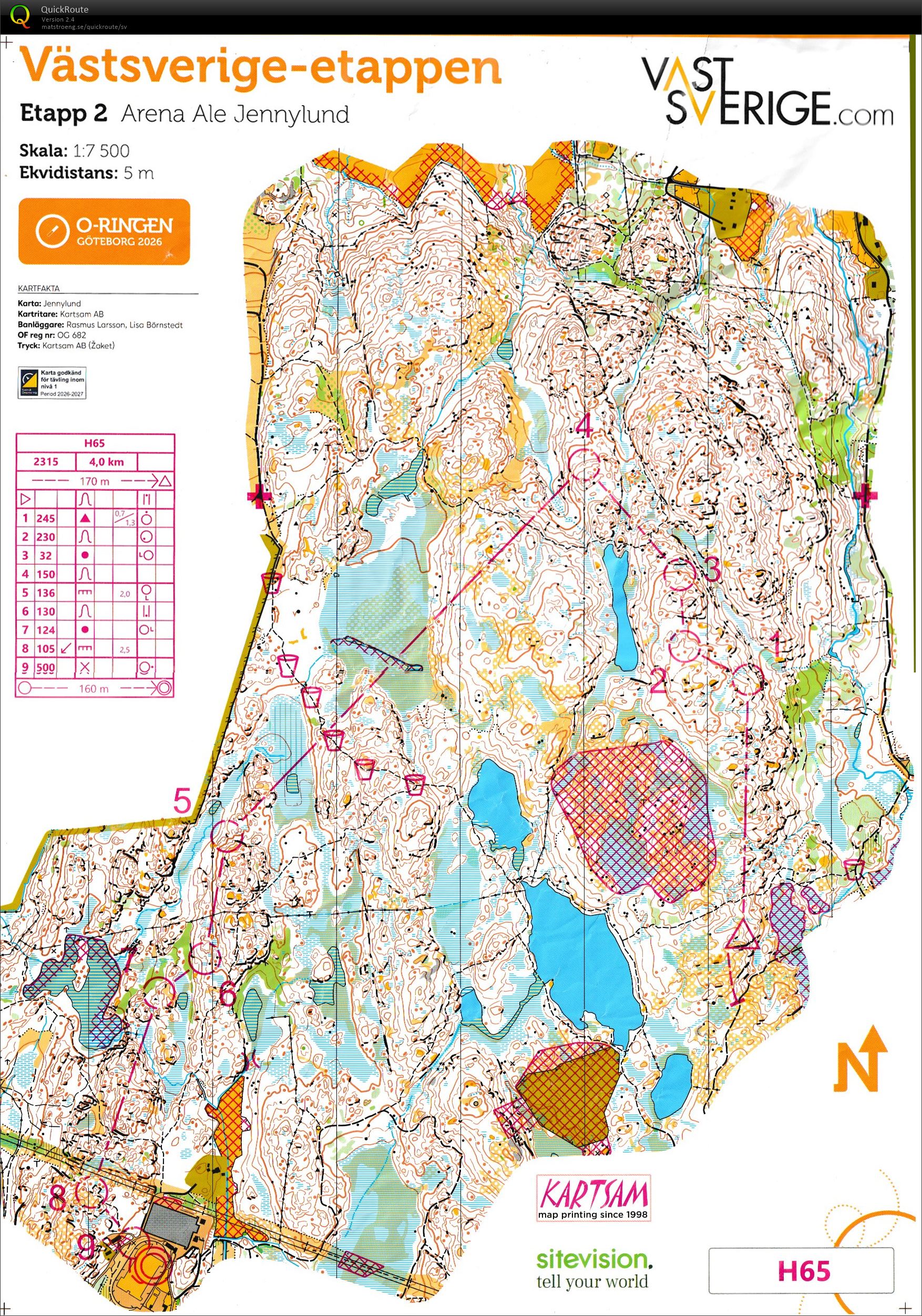 O-Ringen 5-dagars E2 (2026-07-21)