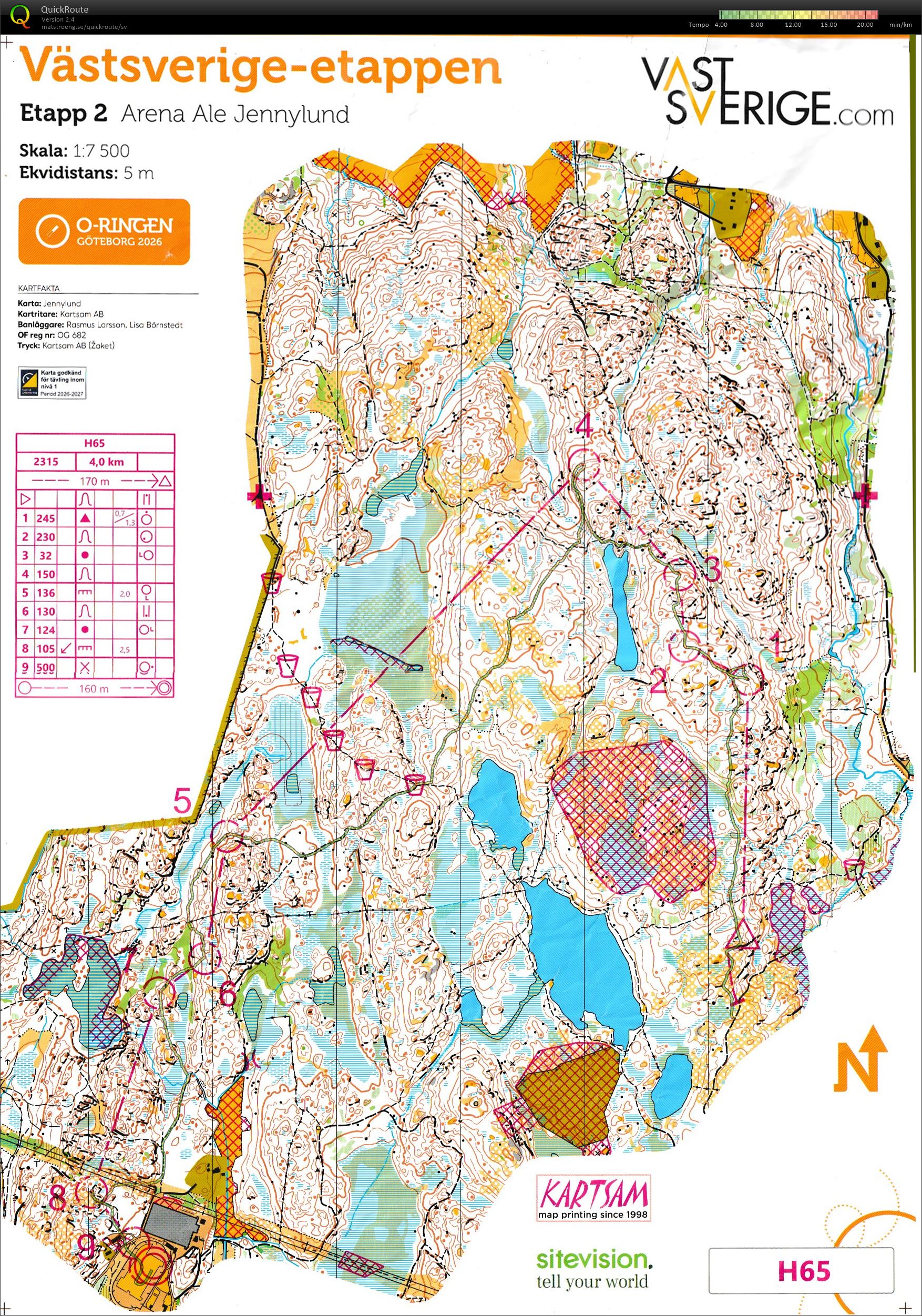O-Ringen 5-dagars E2 (2026-07-21)