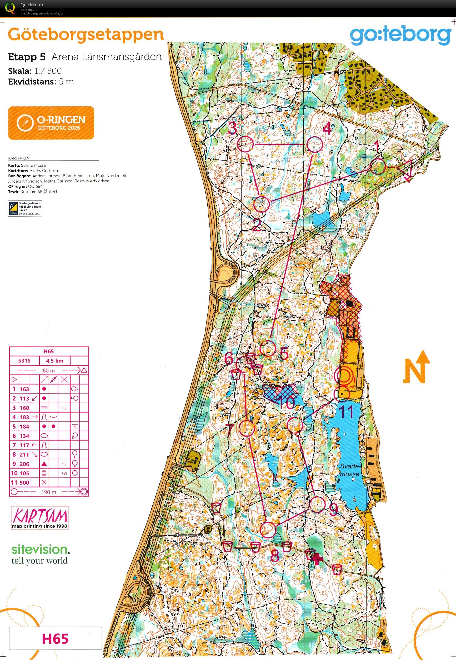 O-Ringen 5-dagars E5 (2026-07-25)