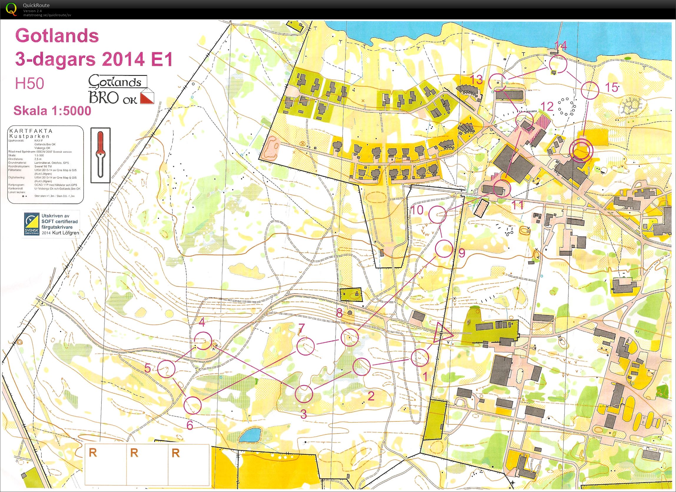 Gotland 3-dagars E1 (2014-07-08)